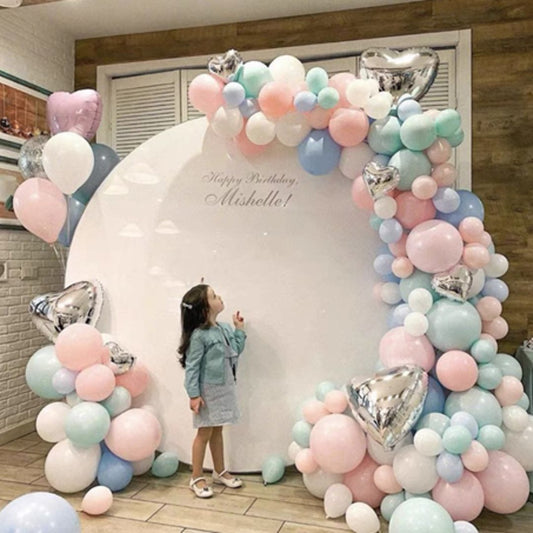Pastel Colors Balloon Garland Kit - Live Shopping Tours