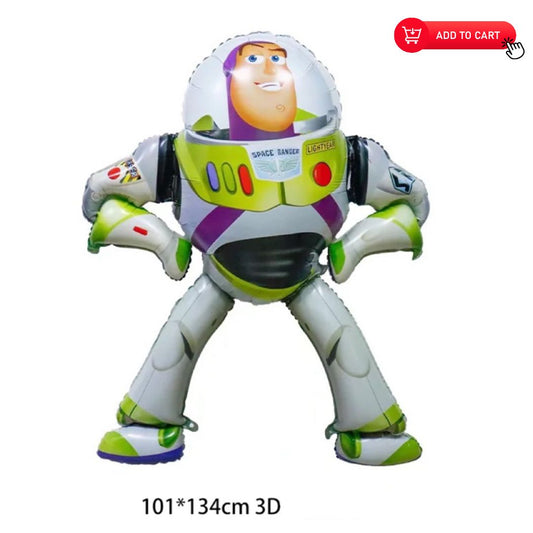 Buzz Light Year Stand Balloon Kit - Live Shopping Tours