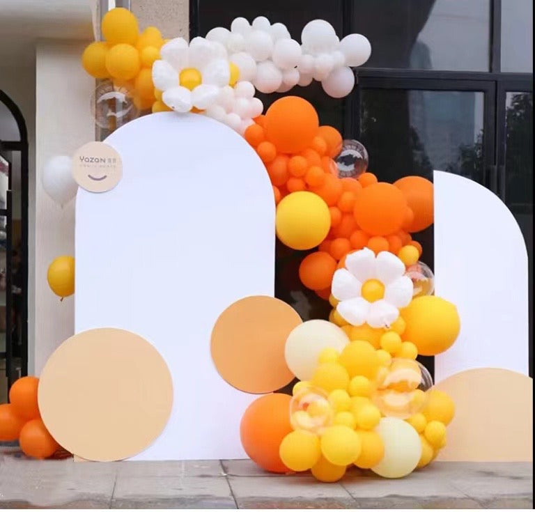 Orange Balloon Garland Kit - Live Shopping Tours