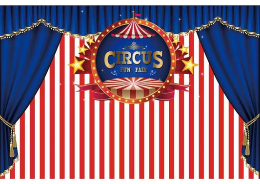 Circus Backdrop 220x150 cm - Live Shopping Tours