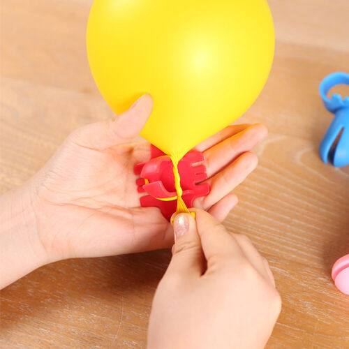 8Pcs Wedding Accessory Tie Tying Air Balloon Sealing Tool Plastic Party - Live Shopping Tours