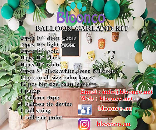 Wild balloon garland kit - Live Shopping Tours